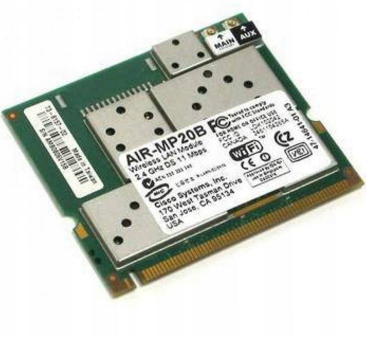 AIR-MP20B Access Point Module Cisco Mini-PCI 2.4GHz 11Mbps