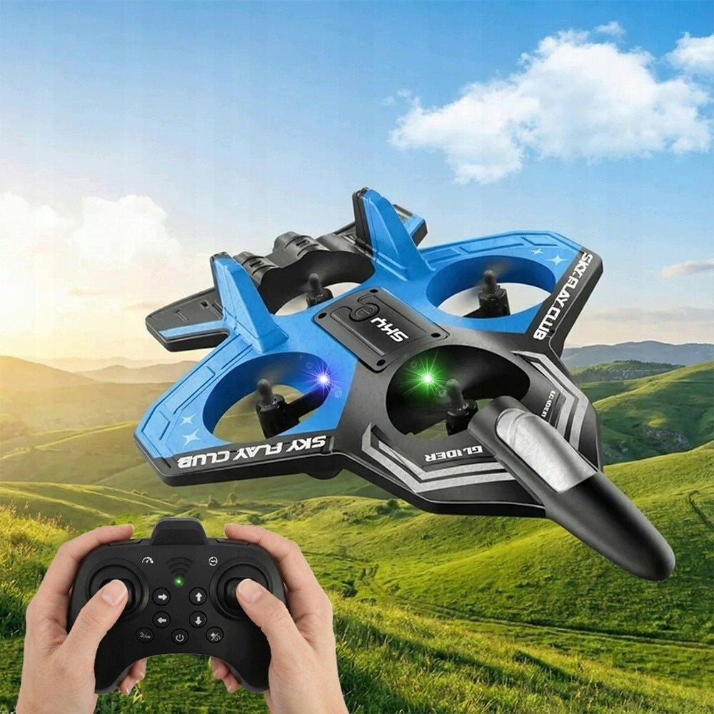 AIRCRAFT DRONE RC FIGHTER REMOTE CONTROLLED REMOTE CONTROL ROTATION 360° HEADLESS MODE Manufacturer code iuqywtuiosss