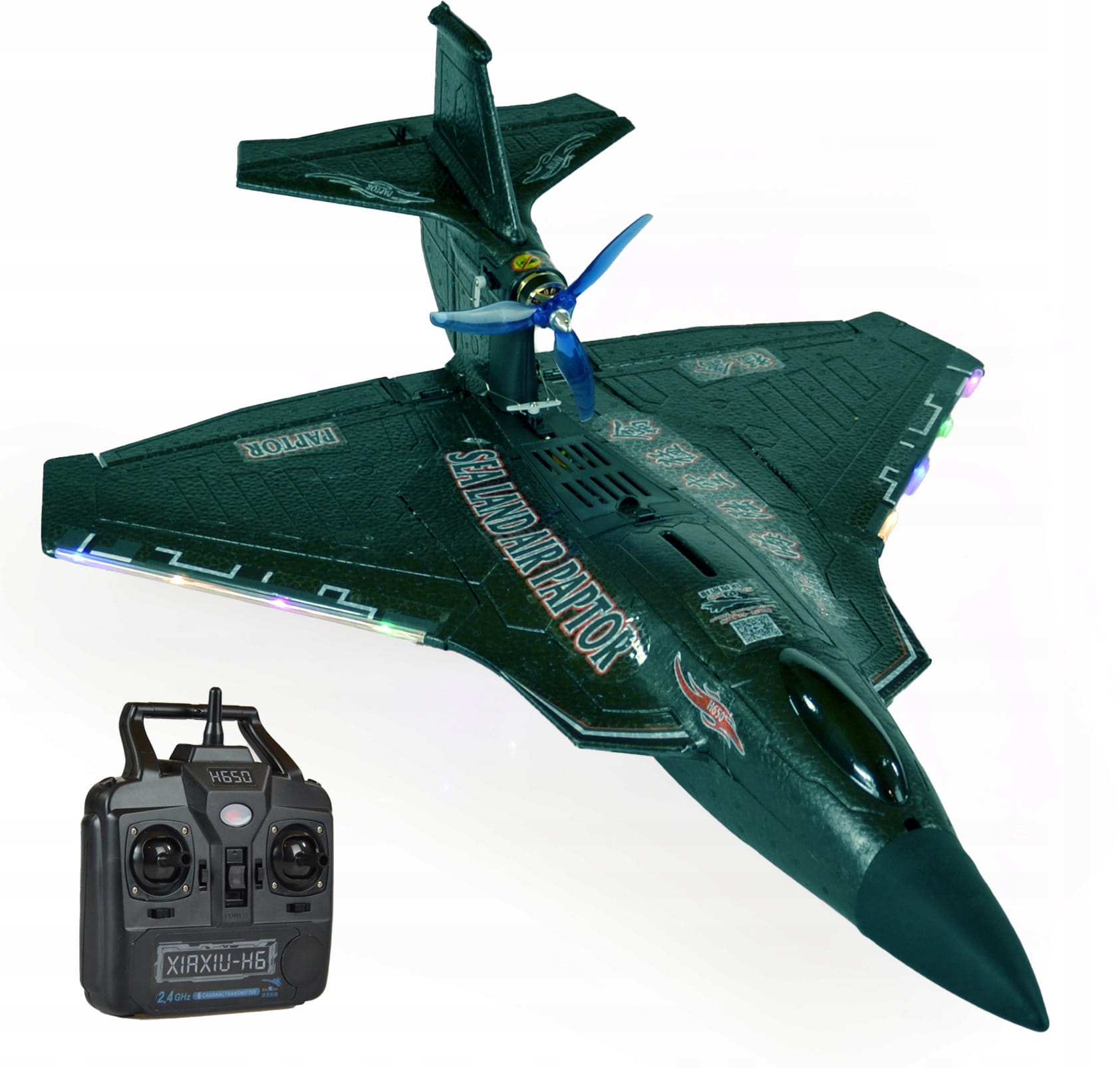 AIRCRAFT REMOTE CONTROLLED H650 BRUSHLESS JET 65 CM WATERPROOF