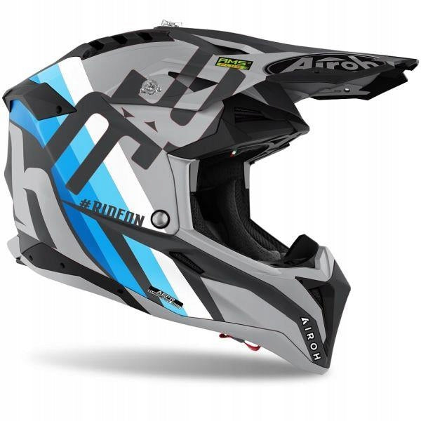 AIROH AVIATOR 3 RAINBOW ANTHRACITE helmet gray XL Manufacturer Airoh
