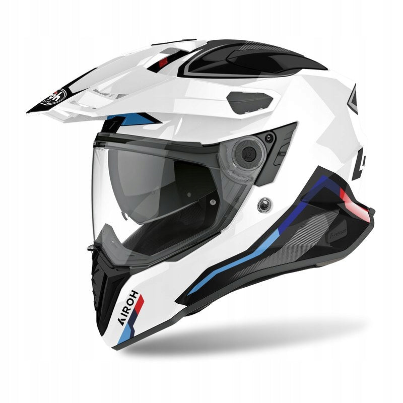 AIROH COMMANDER FACTOR WHITE GLOSS XS HELMET