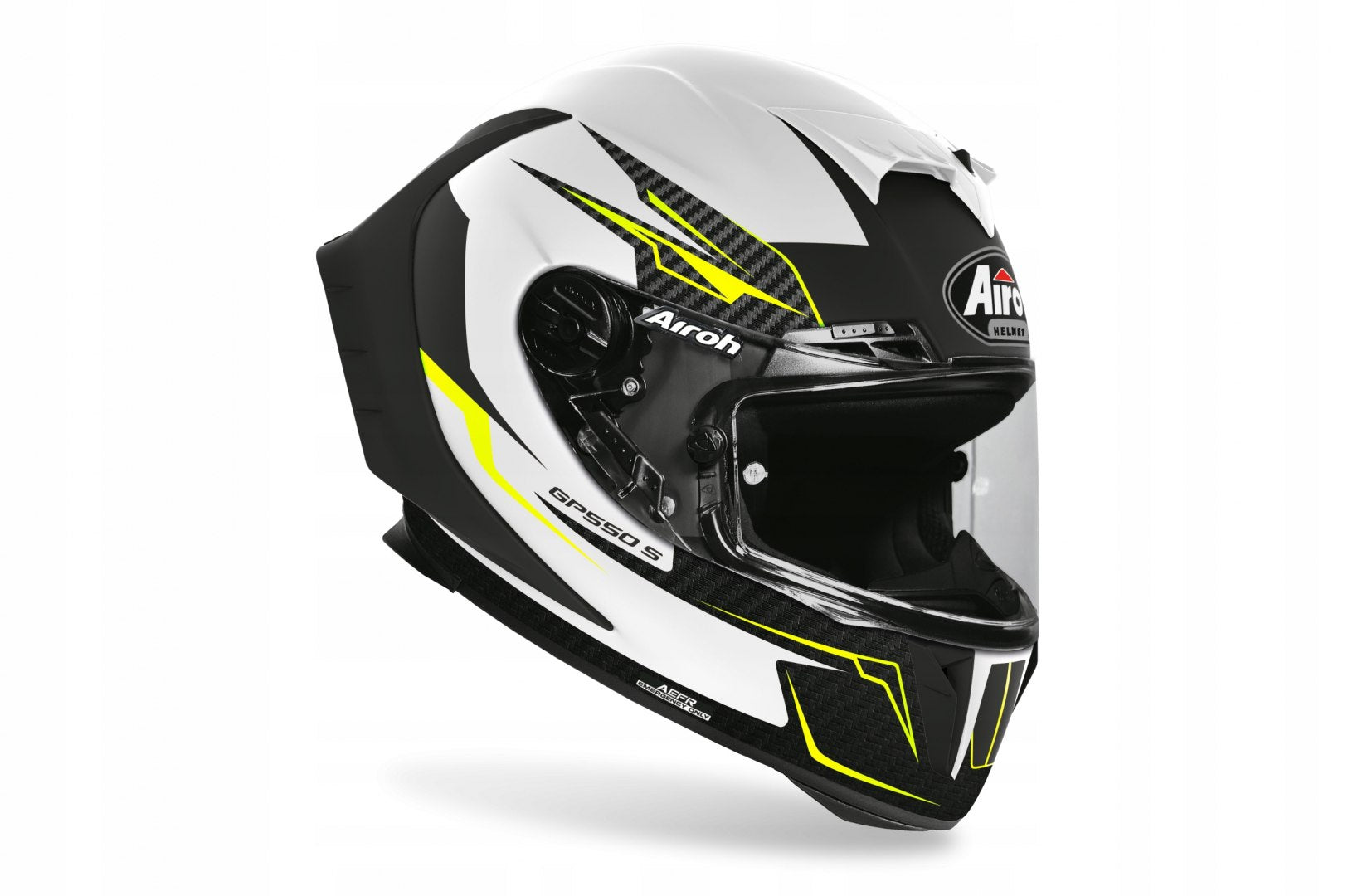 AIROH GP550 S VENOM WHITE MATT XS HELMET Manufacturer Airoh