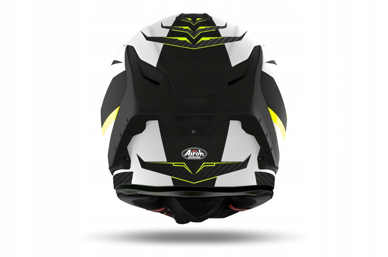 AIROH GP550 S VENOM WHITE MATT XS HELMET Manufacturer's catalog number GP55_V38_XS