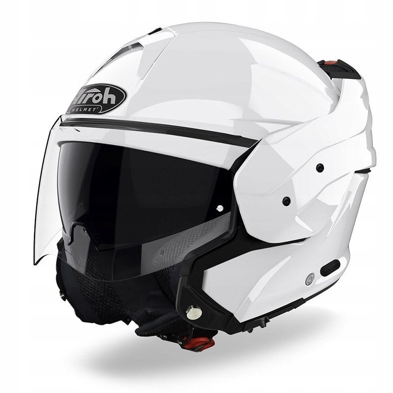AIROH MATHISSE JAW HELMET (FLIP-BACK) WHITE GLOSS SIZE L Manufacturer's catalog number MTH_14_L