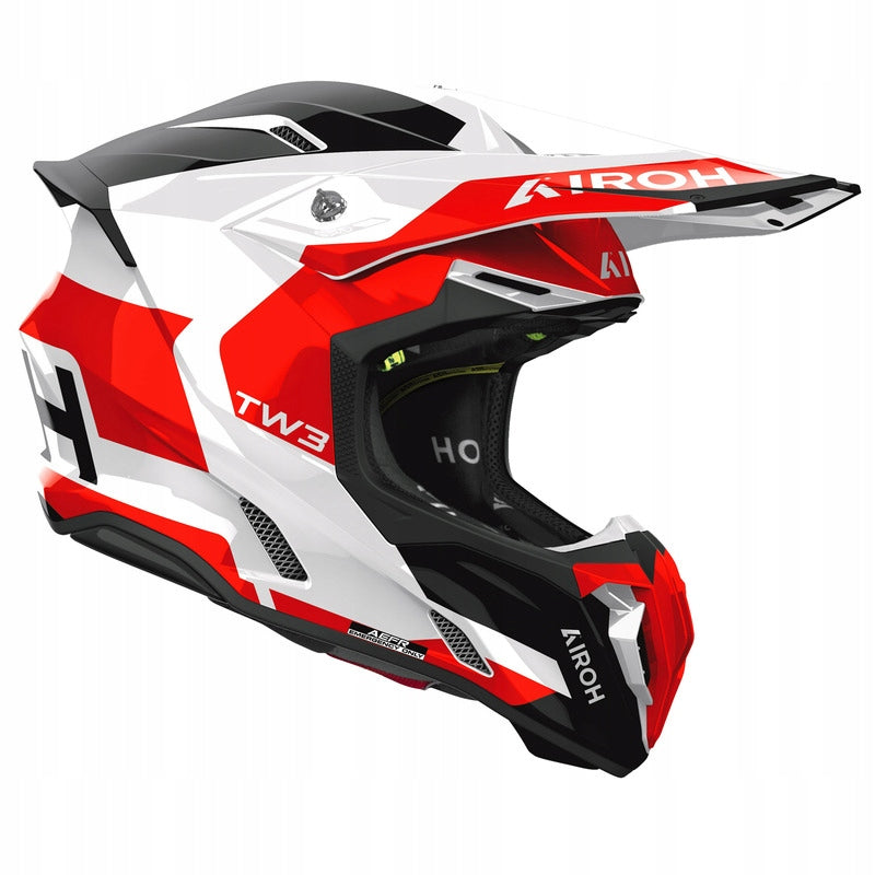 AIROH MOTORCYCLE HELMET AIROH TWIST 3 FANCY RED GLOSS S TW3_F55_S Size S