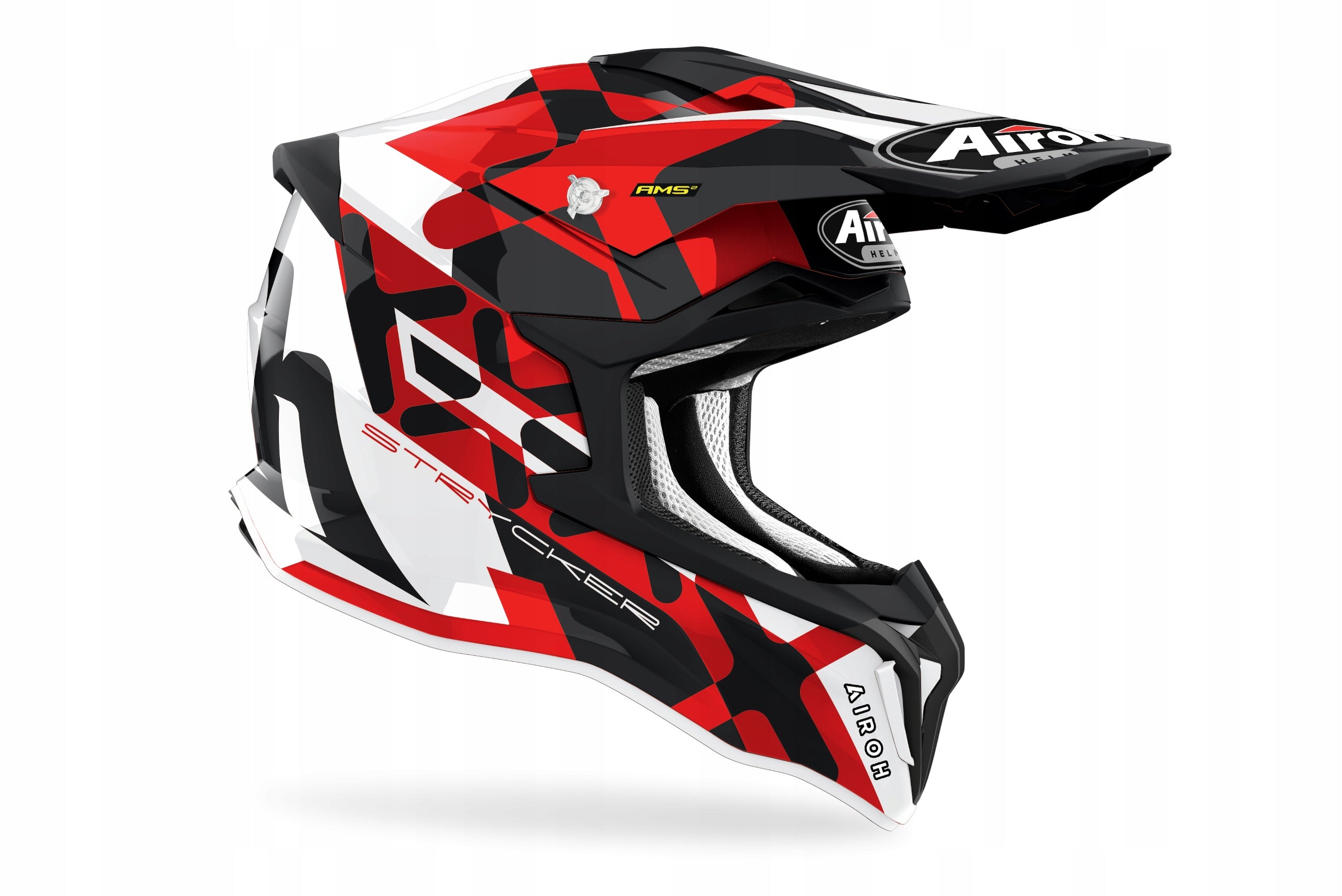 AIROH STRIKER XXX RED GLOSS XL HELMET Manufacturer's catalog number STK_X55_XL