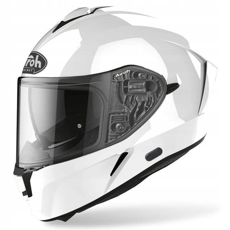 AIROH Spark White Full Face Motorcycle Helmet, size S