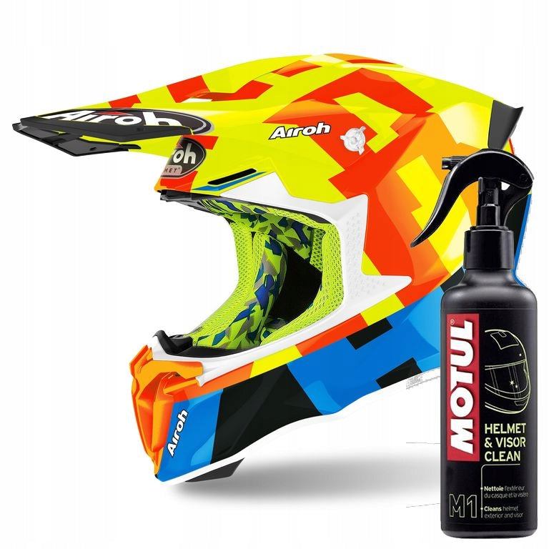AIROH TWIST 2.0 FRAME YELLOW GLOSS XL HELMET
