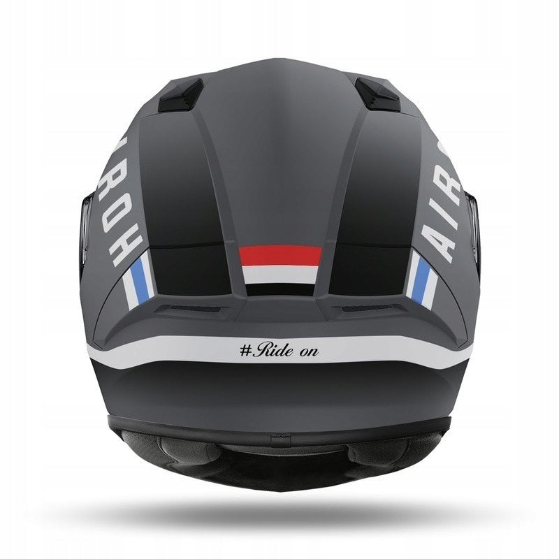 AIROH VALOR CRAFT MATT Motorcycle Helmet Motor Integral Sports r. L Visor Features enhanced scratch resistance