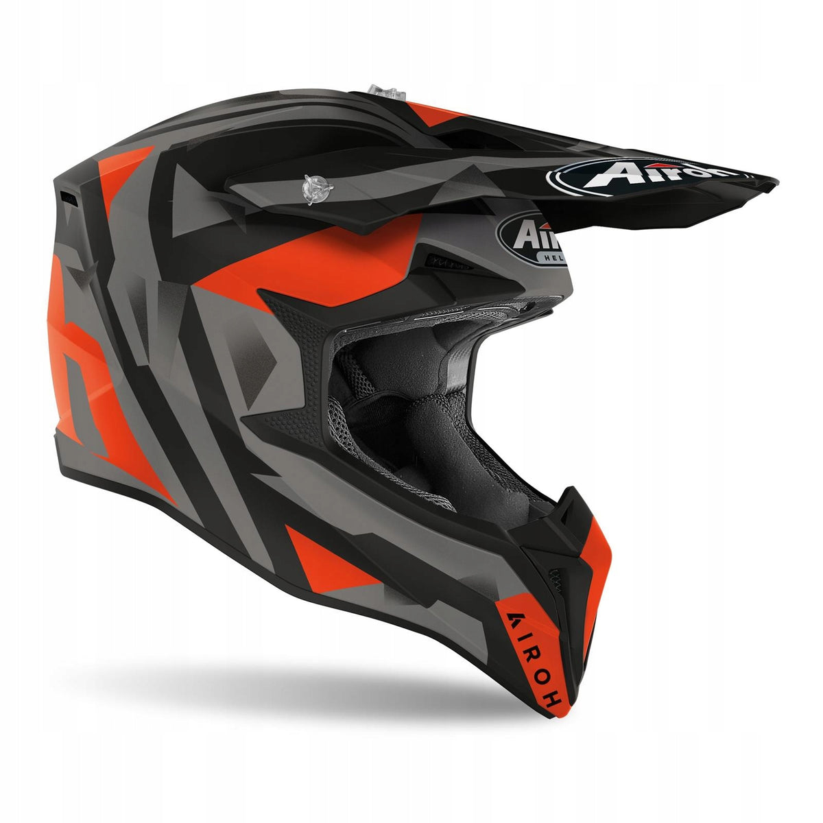 AIROH WRAAP SEQUEL full face helmet ORANGE MAT XL EAN (GTIN) 8029243346975