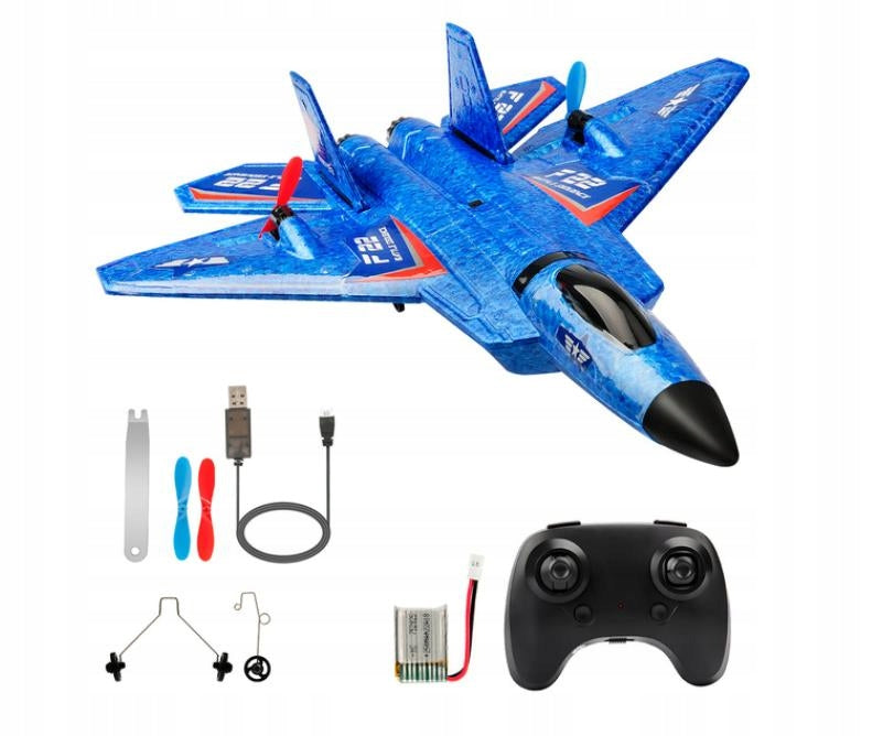 AIRPLANE RC REMOTE CONTROLLED GLIDER MODEL F22 TOY GIFT FOR CHILDREN