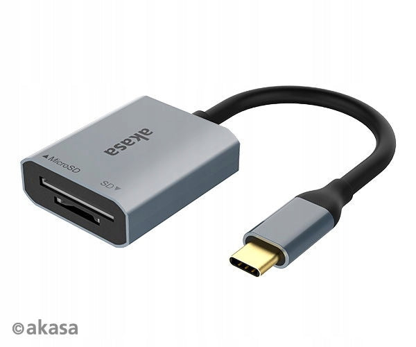AKASA USB 3.2 Type-C Dual čtečka karet Manufacturer Akasa