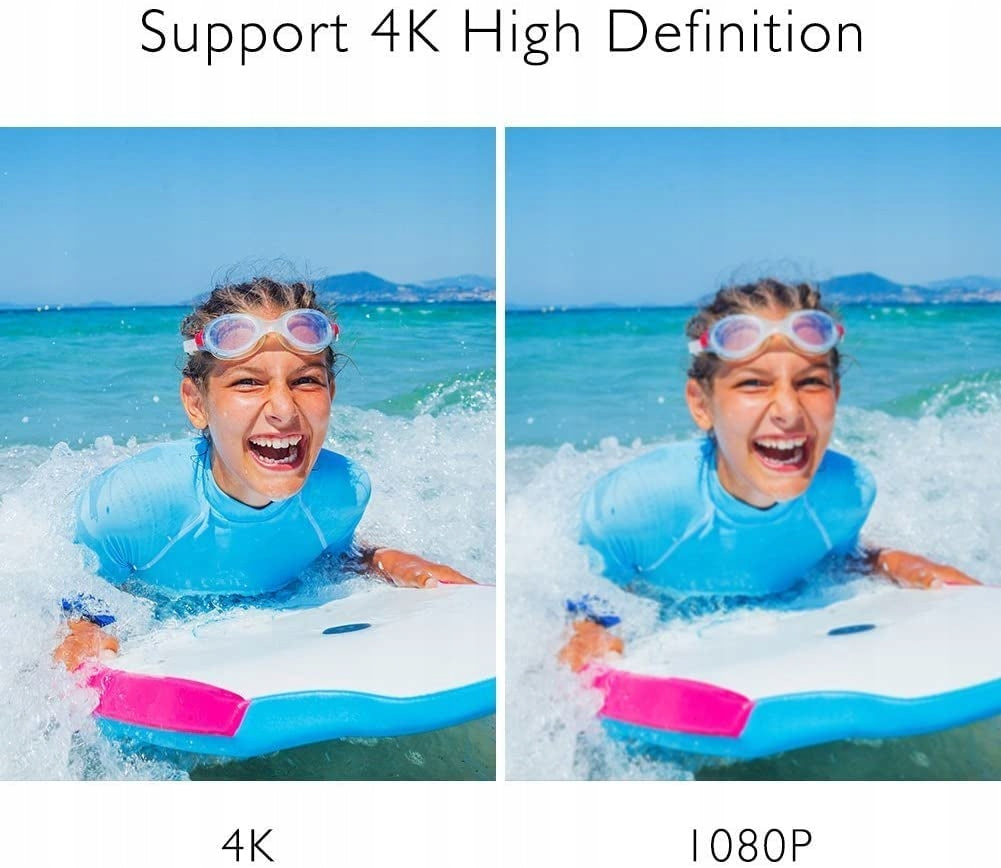 AKASO Sports Camera 4K 30FPS 20MP Underwater Wide Angle WiFi LCD Model SYYA0025-BK-EU-REFN