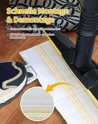 AKCESORIA STEAM CLEANER KÄRCHER SC2 SC3 SC4 SC5 SET OF 7 Type steam mop