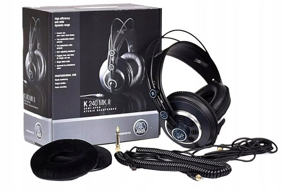 AKG K240 MKII SEMI-OPEN STUDIO HEADPHONES