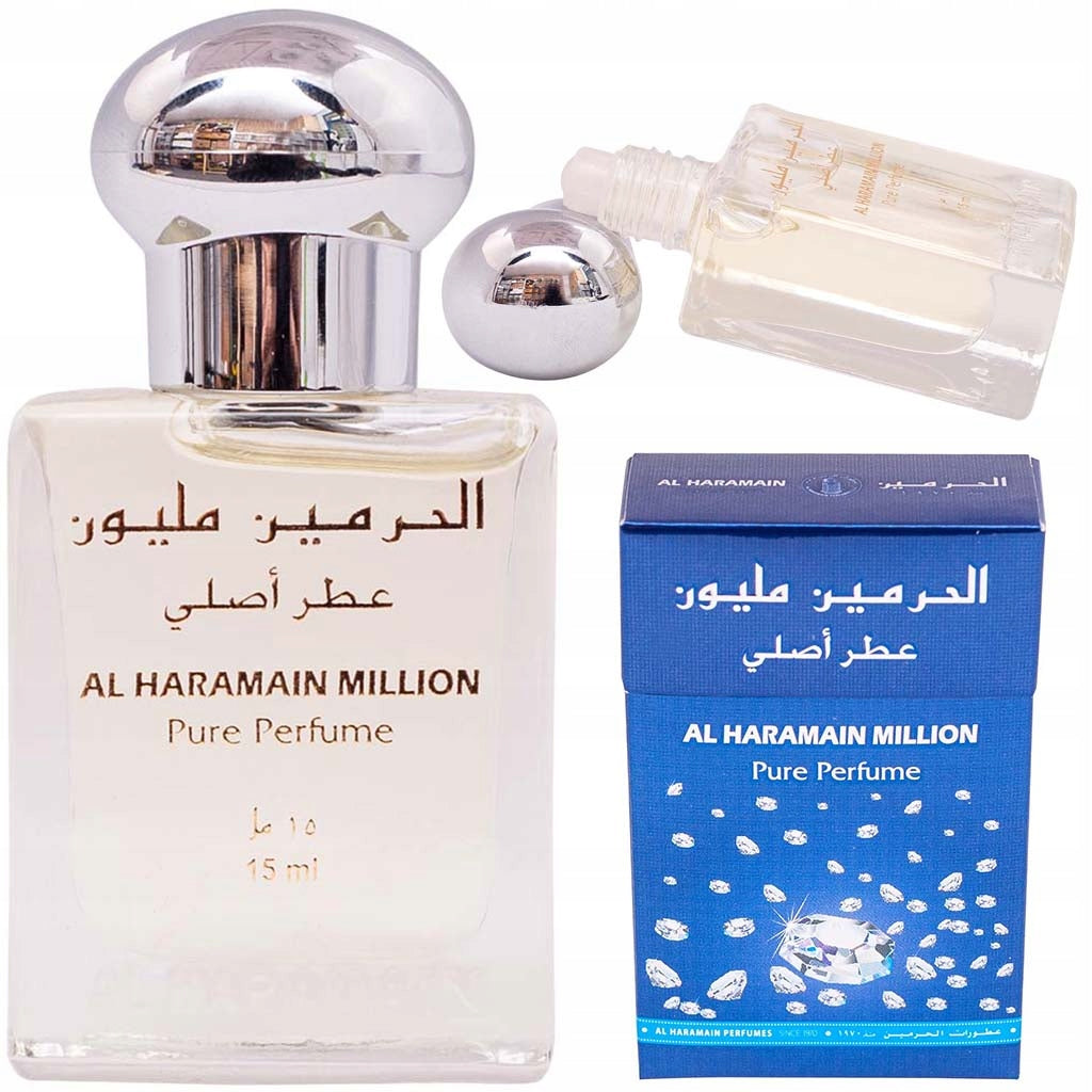 AL HARAMAIN MILLION WOMEN'S ARABIC PERFUME IN SWEET FRUIT OIL 15ML