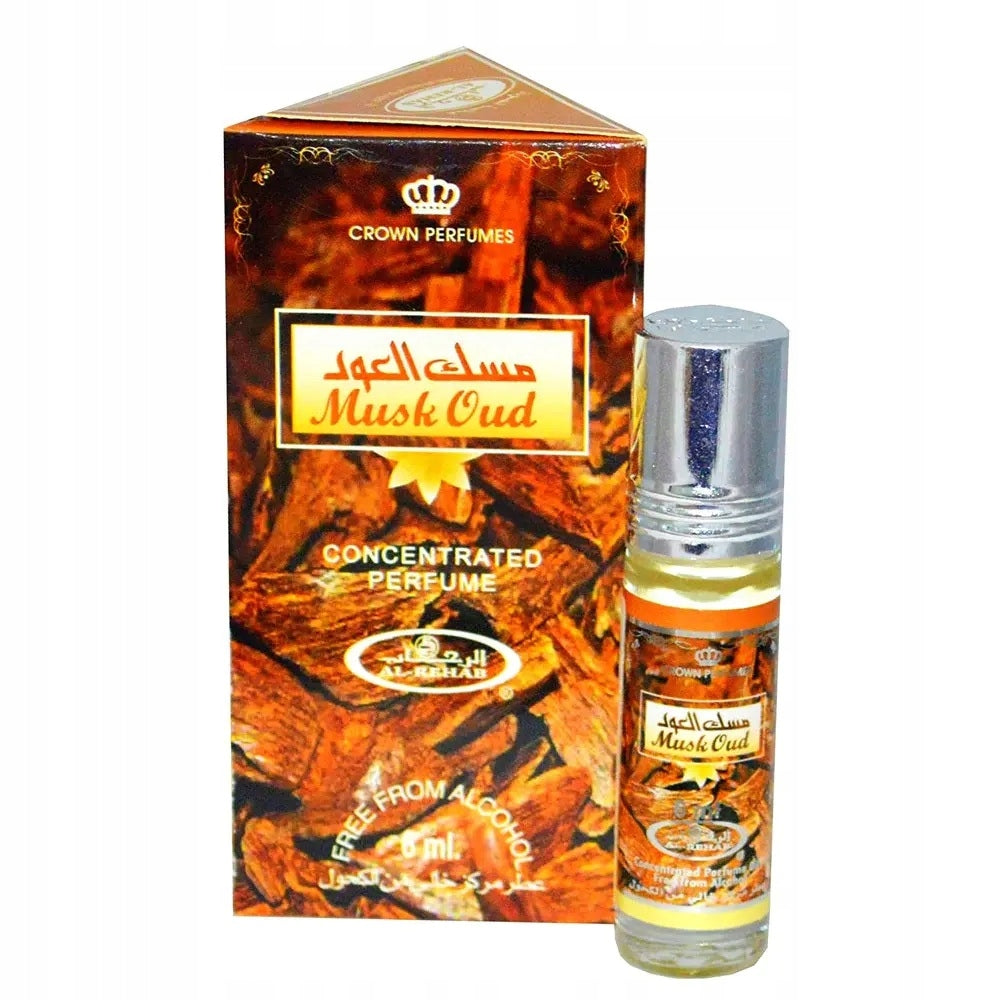AL REHAB MUSK OUD ARABIC PERFUME ROLL-ON OIL 6 ml OIL
