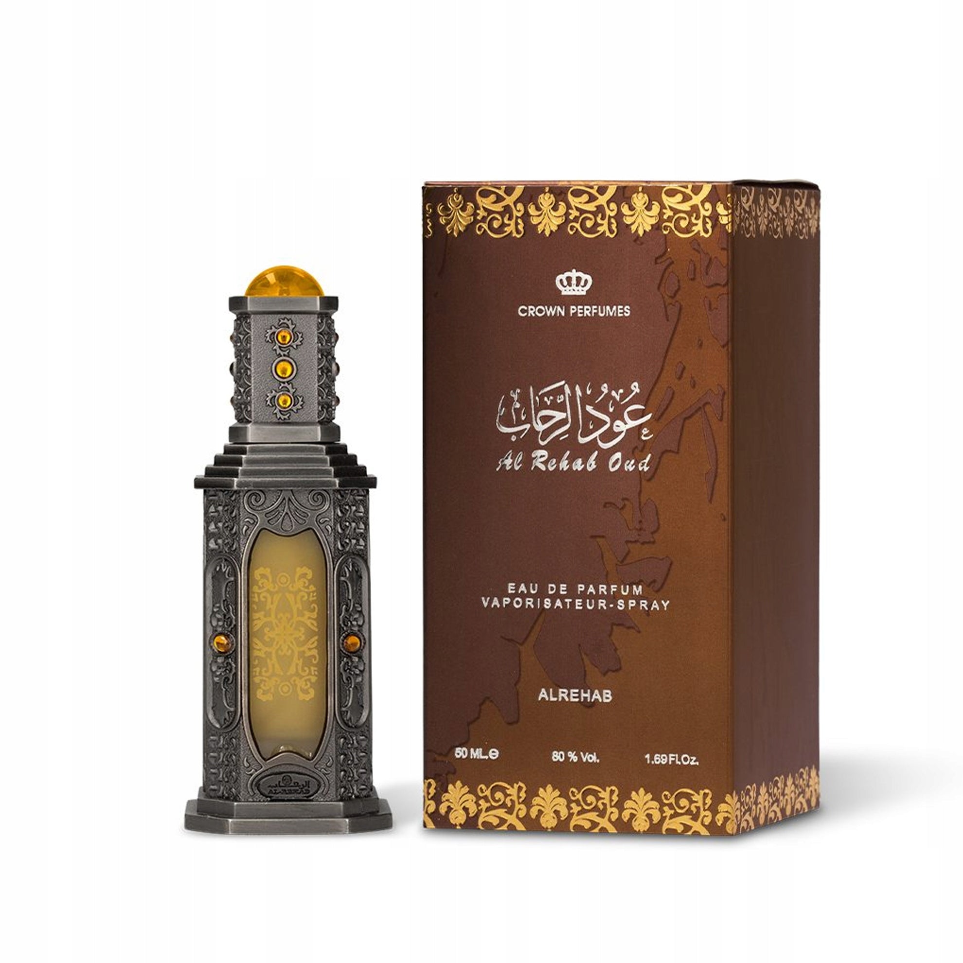 AL REHAB OUD ARABIC WOODY SPICE MUSK 50 ml AL REHAB EDP Packaging status original
