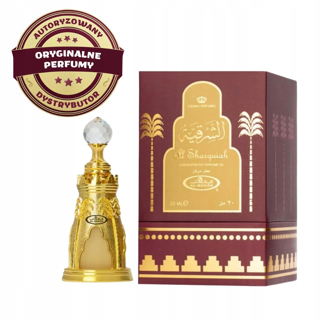AL SHARQUIAH ARABIC PERFUME IN OIL SWEET AMBER AGAR 20 ML AL REHAB