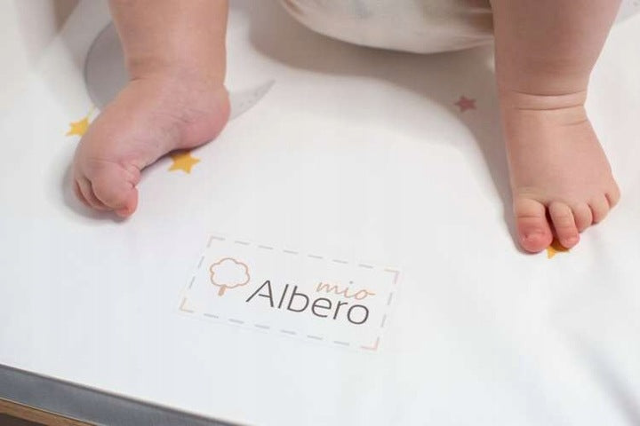 ALBERO MIO Changing Table Hard for Crib Stars Brand Albero mio