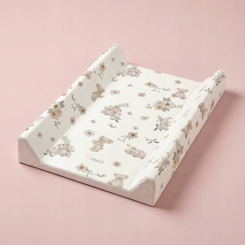 ALBERO MIO Changing table soft profiled for changing mat Pastel Garden Brand Albero mio