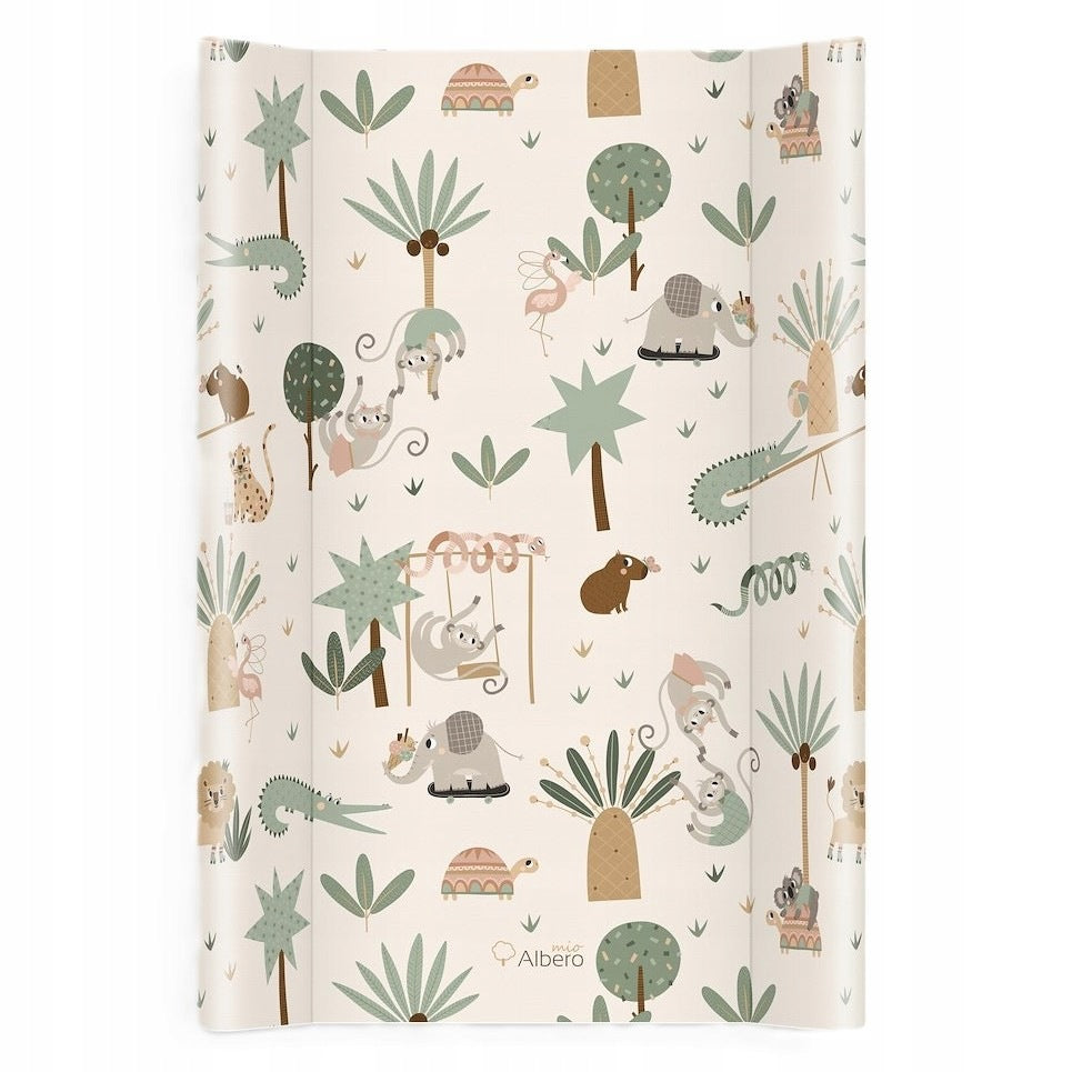 ALBERO MIO Hard padded changing table for cot Fun in Tropics