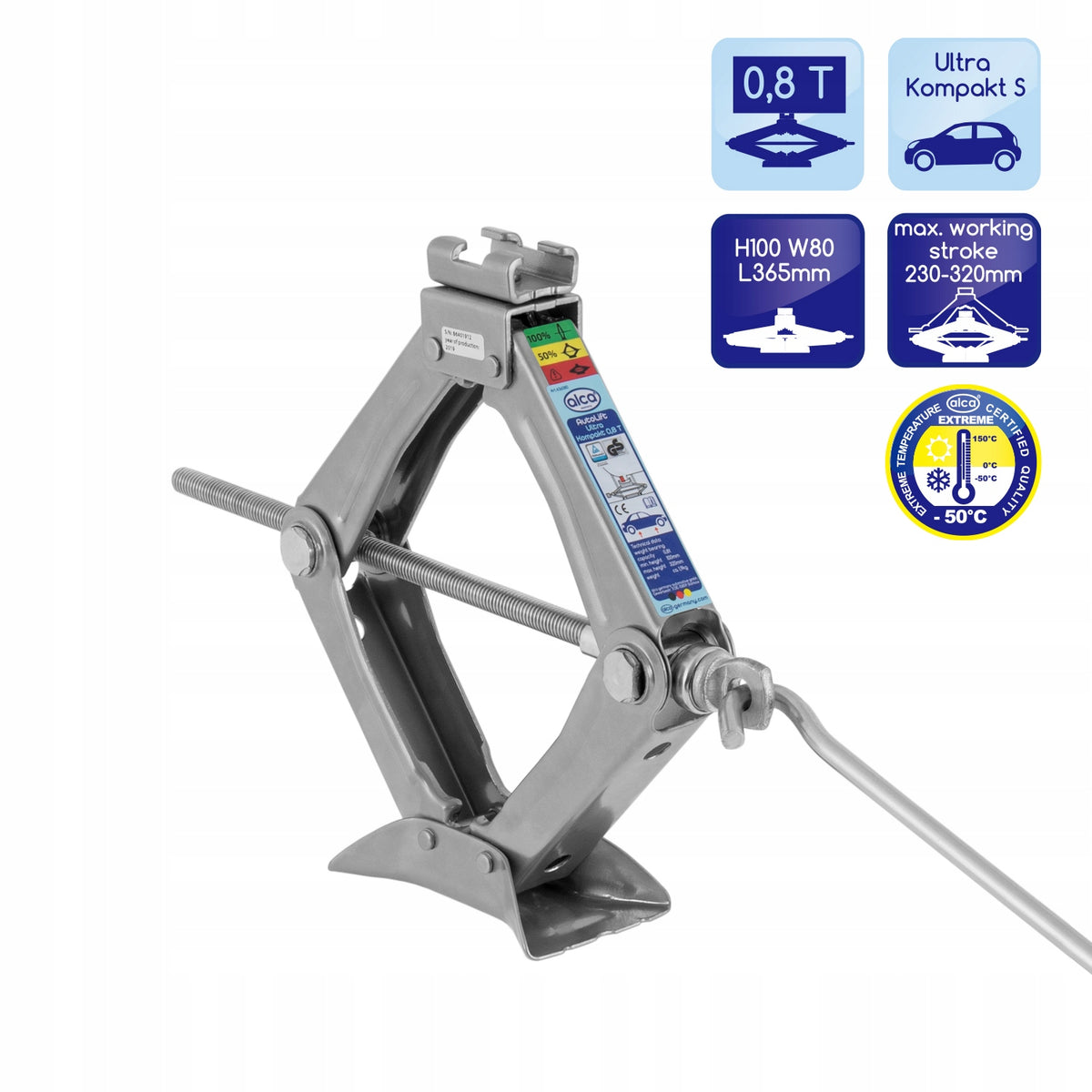 ALCA 0,8t TRAPEZOIDAL lift