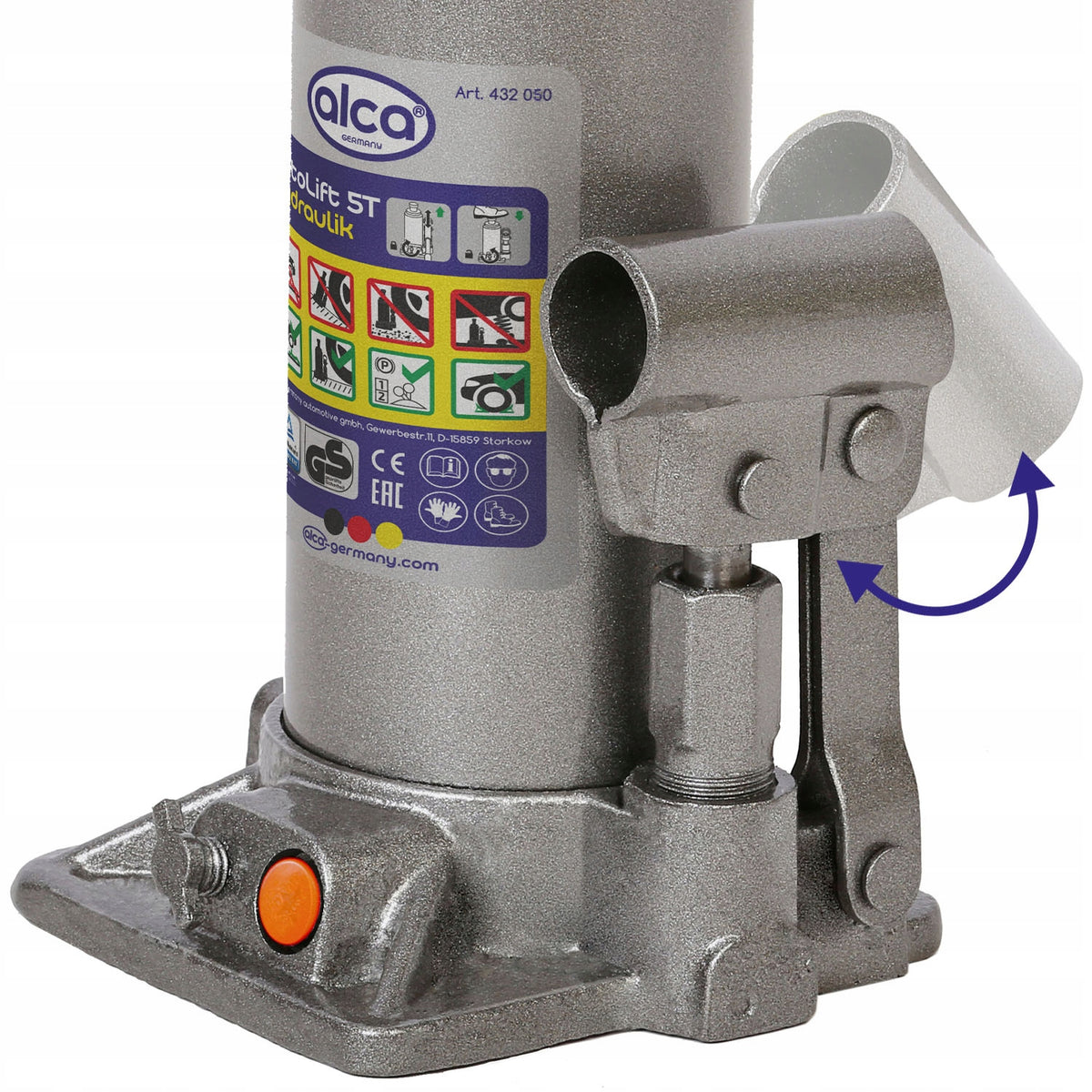ALCA Hydraulic lift 5t + SUITCASE Manufacturer code ALCA432050
