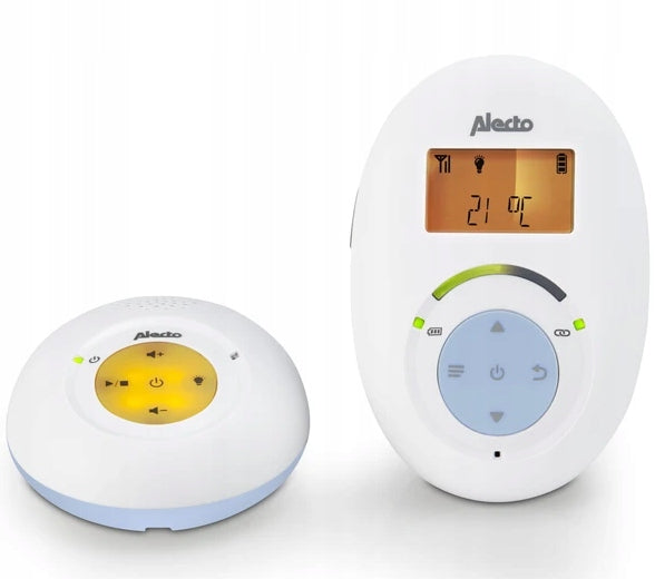 ALECTO BABY MONITOR ELECTRONIC AUDIO DBX-112 FULL ECO DECT LULLABIES LAMP Brand Alecto