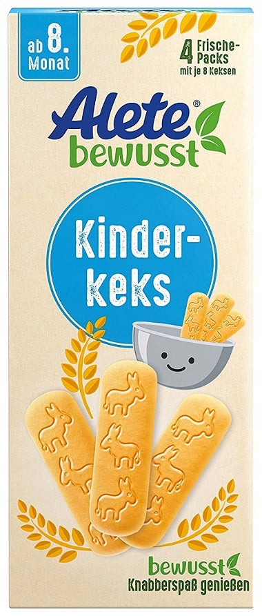 ALETE KINDER 8+ SET OF 2 FLAVORS KEKSY COOKIES VIT B1 SNACK FOR KIDS Manufacturer code 4251099603900