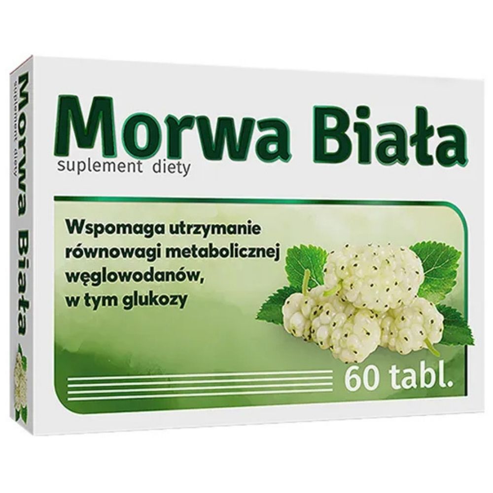 ALG Pharma Mulberry White Extract Supports Glucose Metabolism 60 Tablets