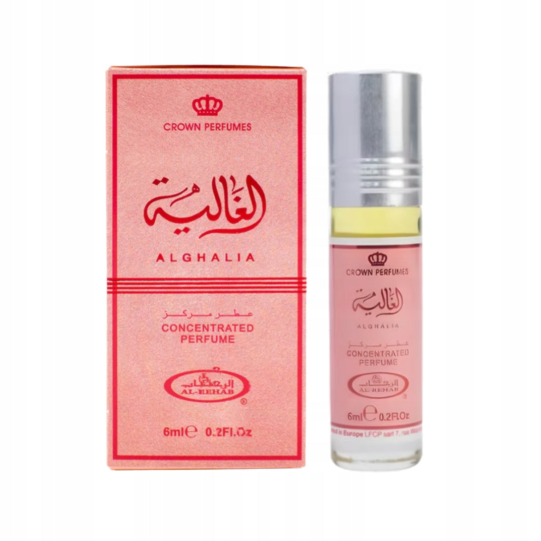 ALGHALIA Perfumed Oil 6 ml Al Rehab Intriguing Fragrance For Her Packaging status original