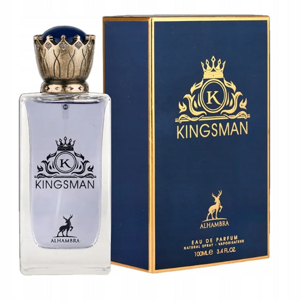 ALHAMBRA KINGSMAN - EAU DE PARFUM - VOLUME: 100 ML Packaging status original
