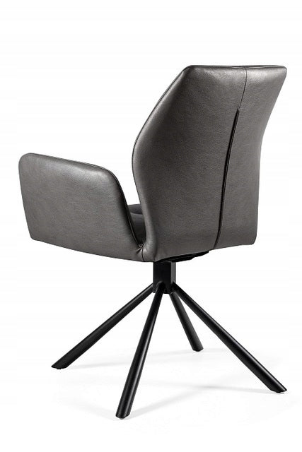 ALICE Grey Swivel Chair for Office and Home Comfortable Adjustable