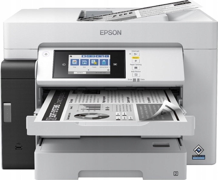 ALL-IN-ONE PRINTER EPSON ET-M16680 MONOCHROME A3 Wi-Fi WHITE