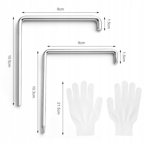 ALLEN DOOR WINDOW ADJUSTMENT TOOLS TORX SET OF 2 STEEL Manufacturer code Bez marki
