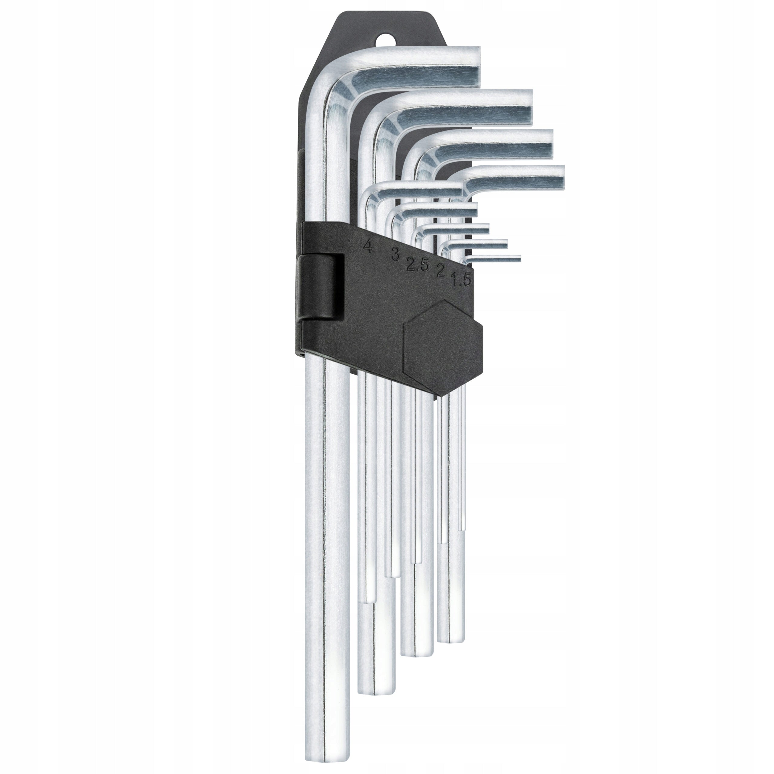 ALLEN WRENCHES 1,5 - 10mm 9 ELEMENTS SET UNIVERSAL SET Packaging status original