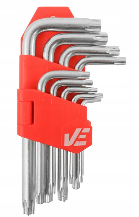 ALLEN WRENCHES SET ALLEN WRENCHES T10-50 TORX TORXY TORKSY 9e Brand Verke