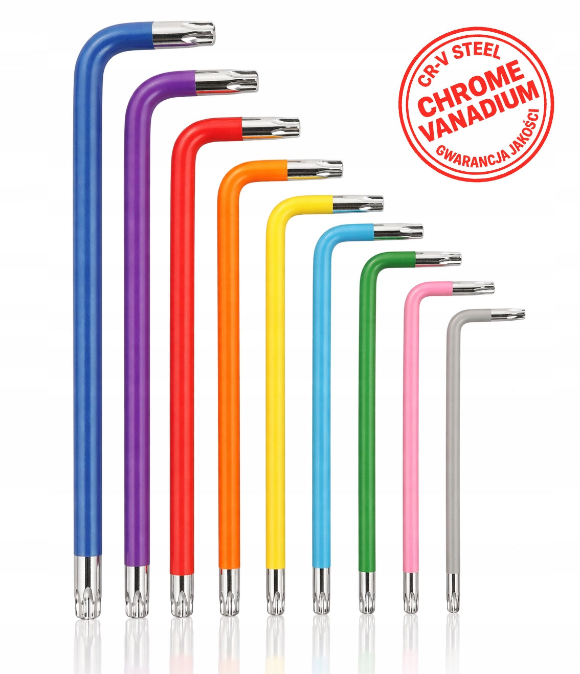 ALLEN WRENCHES SET ALLEN WRENCHES T10-50 TORX TORXY TORKSY 9e Brand Verke