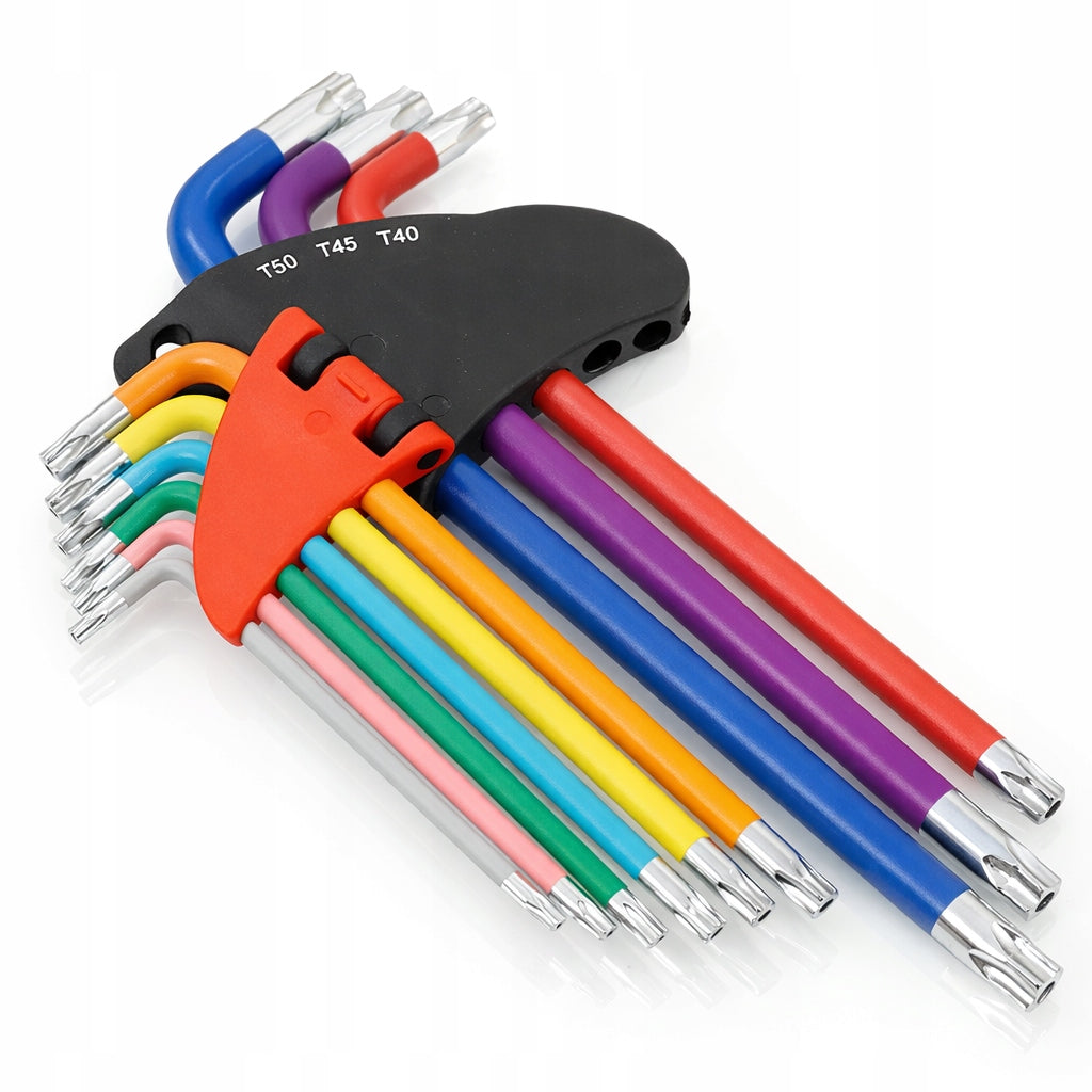 ALLEN WRENCHES SET ALLEN WRENCHES T10-50 TORX TORXY TORKSY 9e EAN (GTIN) 5904673579861