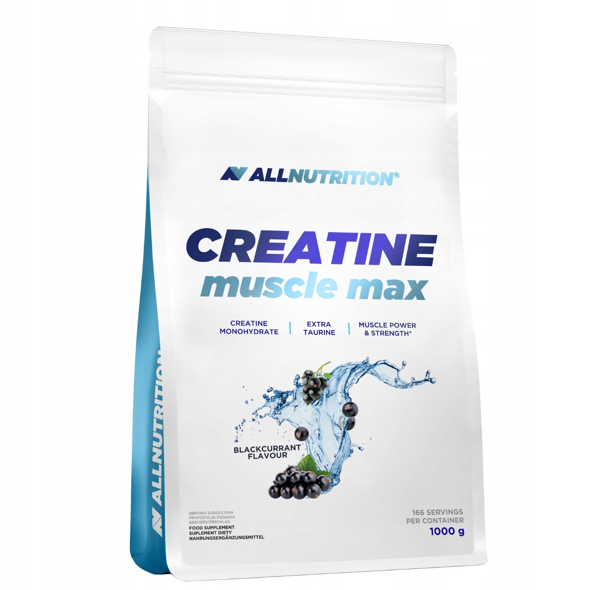 ALLNUTRITION CREATINE MUSCLE MAX 1000G BLACKCURRANT CREATINE MASS STRENGTH