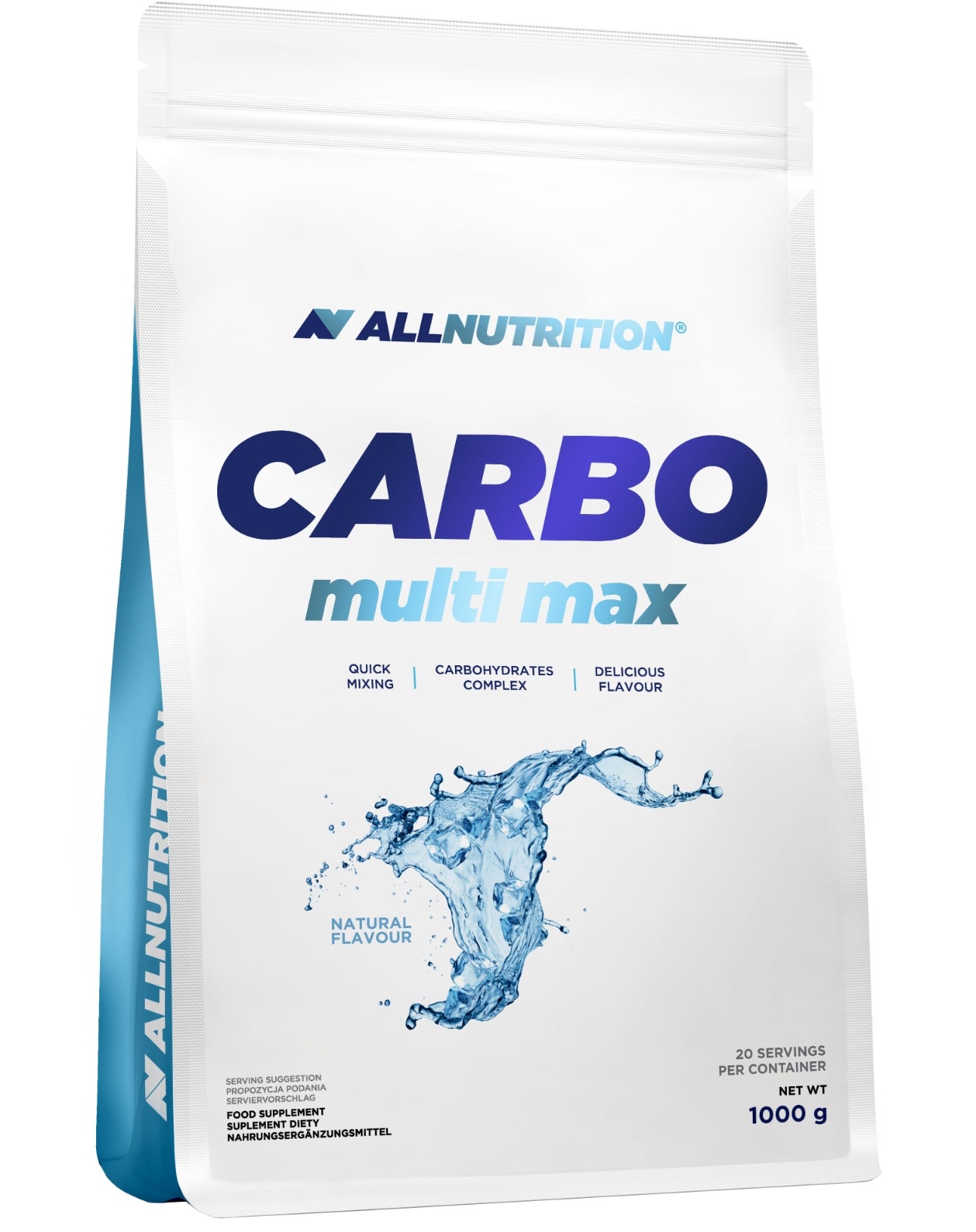 ALLNUTRITION Carbo Multi Max 1000g CARBOHYDRATES CARBO ENERGY NATURAL MASS