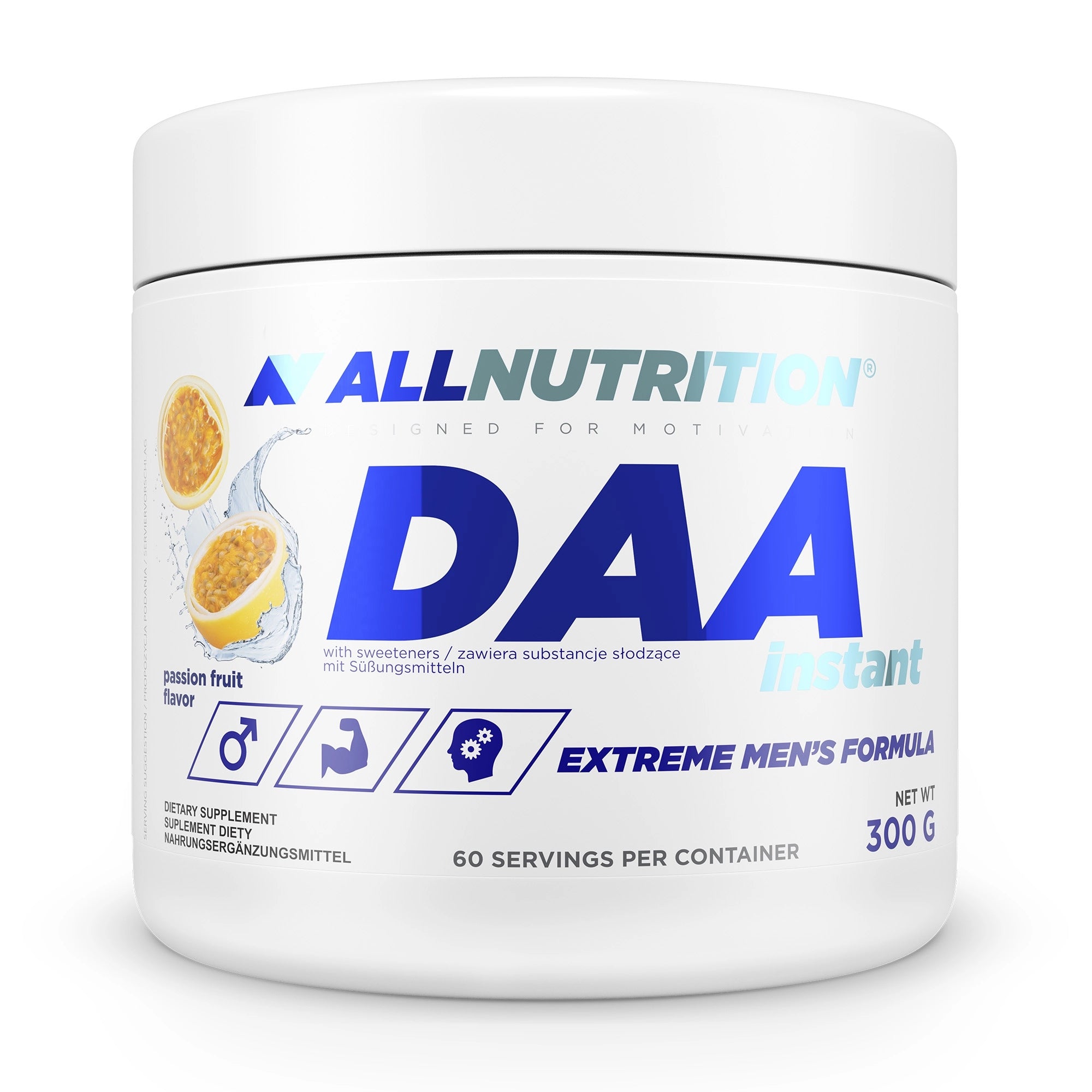 ALLNUTRITION DAA 300g PASSION FRUIT ANABOLISM EFFICIENCY AMINO ACIDS REGENERATION