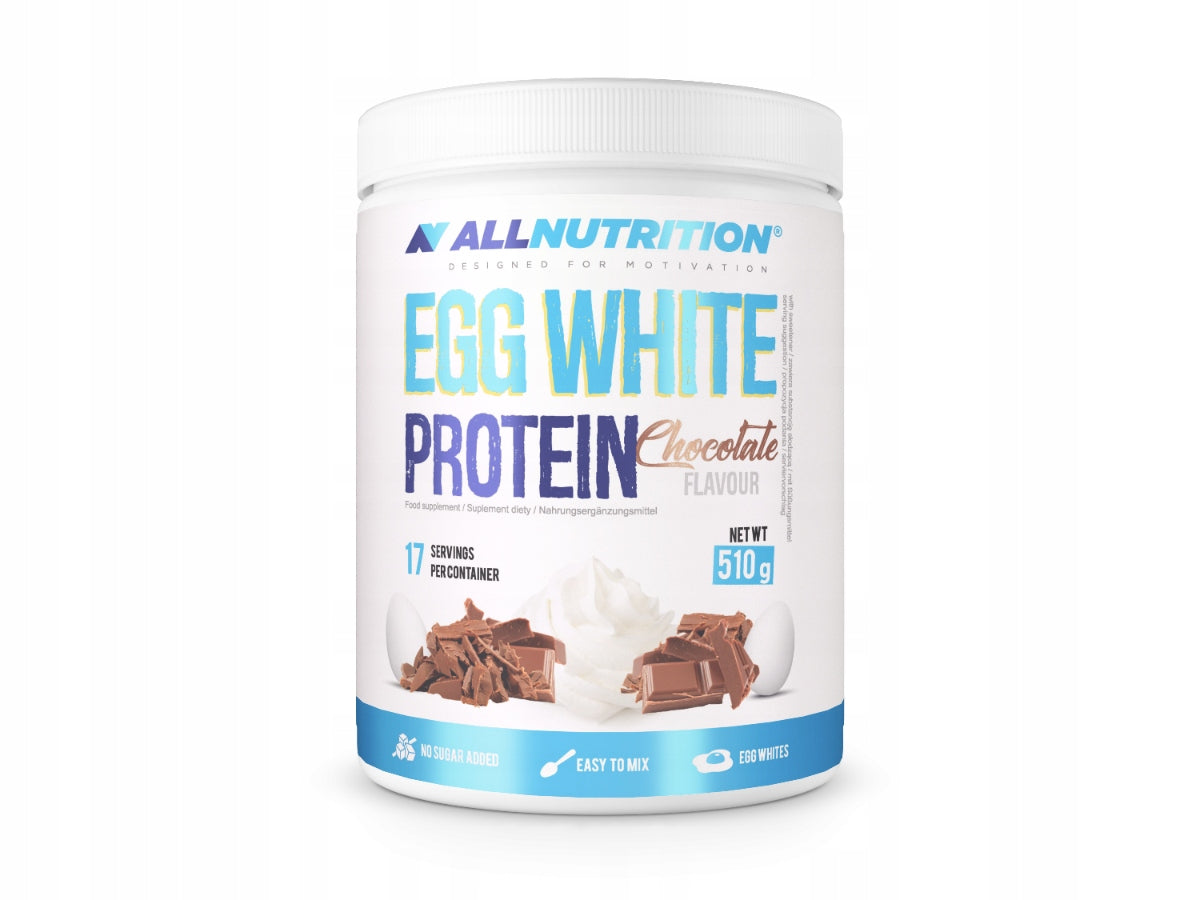 ALLNUTRITION EGG WHITE PROTEIN 510g CHOCOLATE EGG PROTEIN MUSCLE MASS