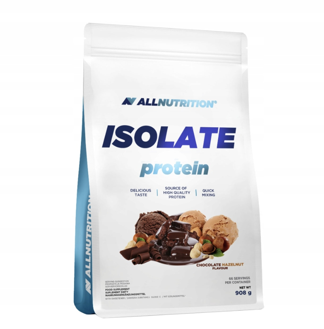 ALLNUTRITION ISOLATE PROTEIN 908g WPI WHEY ISOLATE MUSCLES REGENERATION