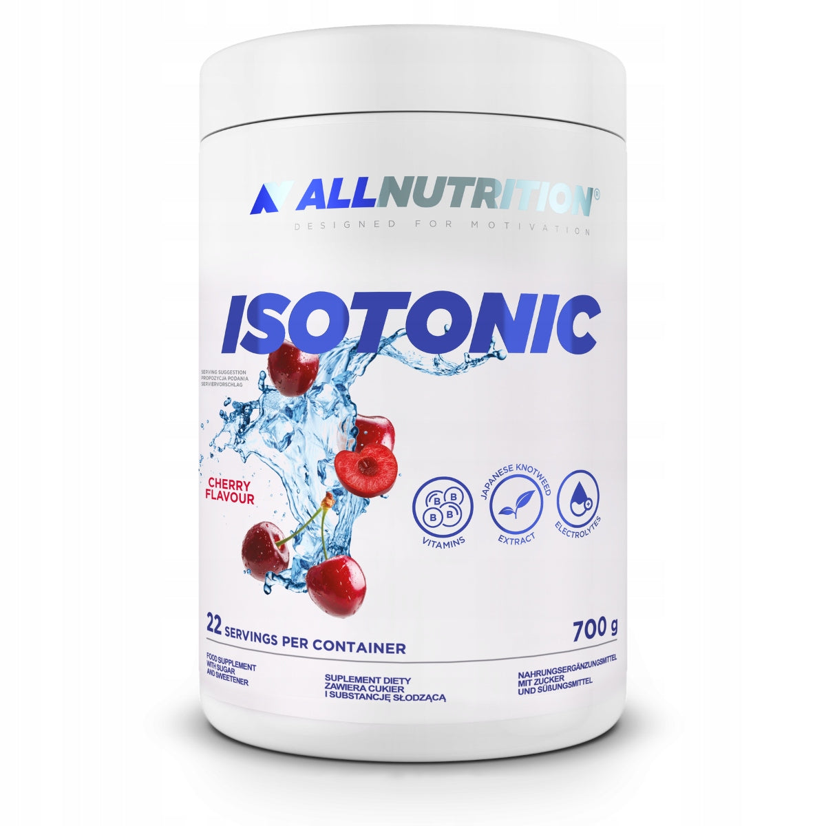 ALLNUTRITION ISOTONIC 700 g ISOTONIC HYDRATION ELECTROLYTE ENERGY CHERRY