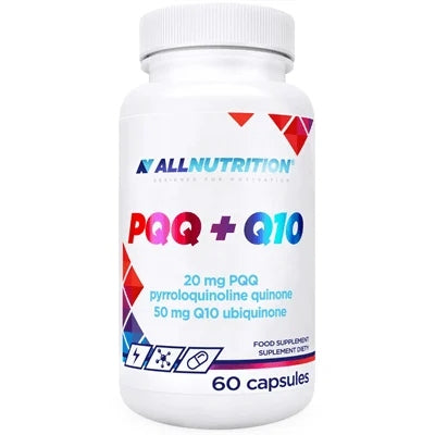 ALLNUTRITION PQQ + Q10 COENZYME 60 CAPSULES HEART BRAIN ENERGY MEMORY