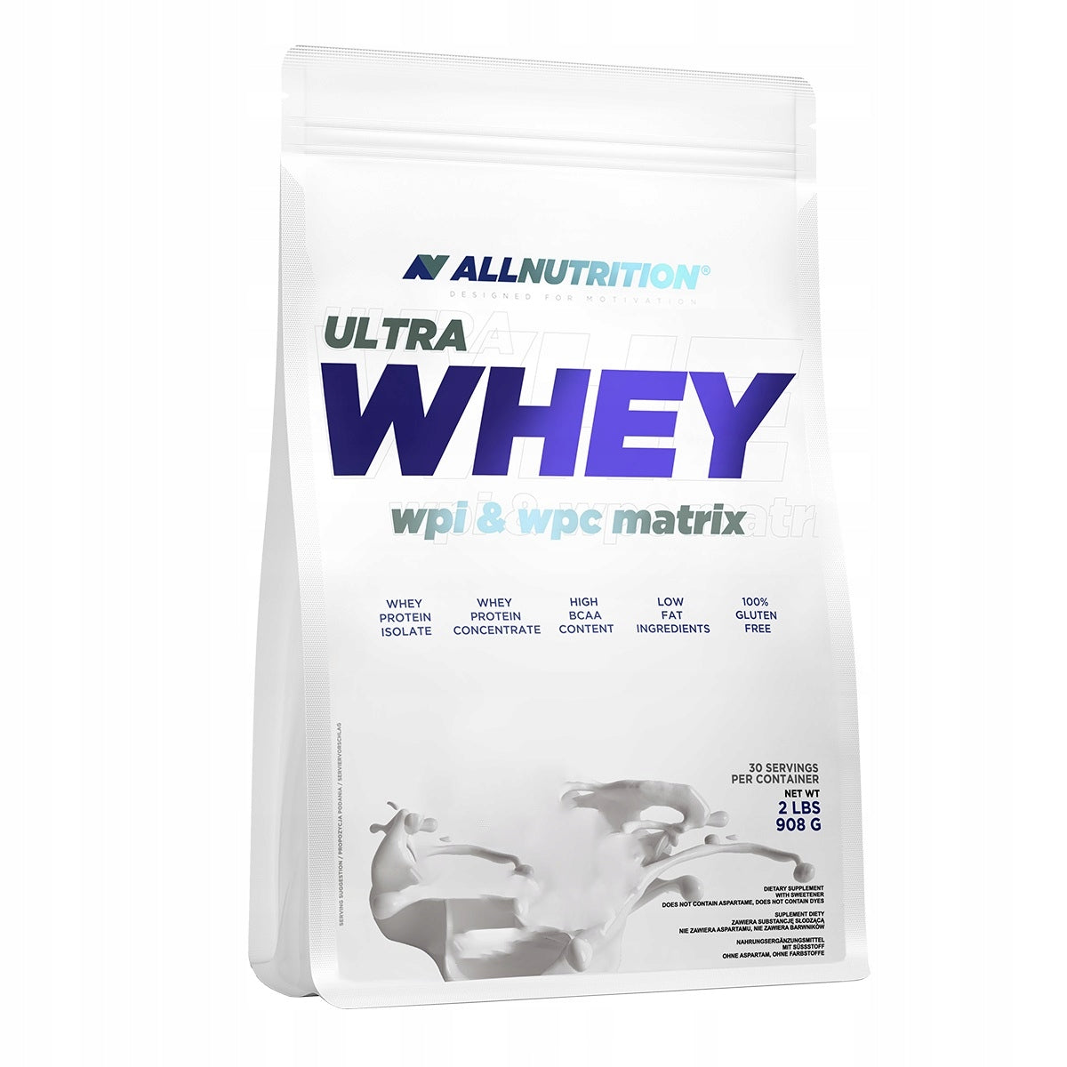 ALLNUTRITION ULTRA WHEY 908g PROTEIN WPC WPI ISOLATE MUSCLE MASS