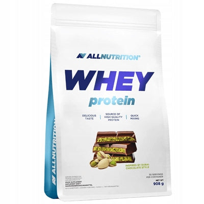 ALLNUTRITION WHEY PROTEIN 908g DUBAI CHOCOLATE PROTEIN WPC MUSCLES MASS