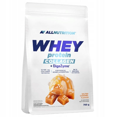 ALLNUTRITION WHEY PROTEIN COLLAGEN + DIGEZYME 700G SALTED CARAMEL PROTEIN